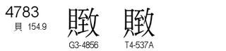 U+4783